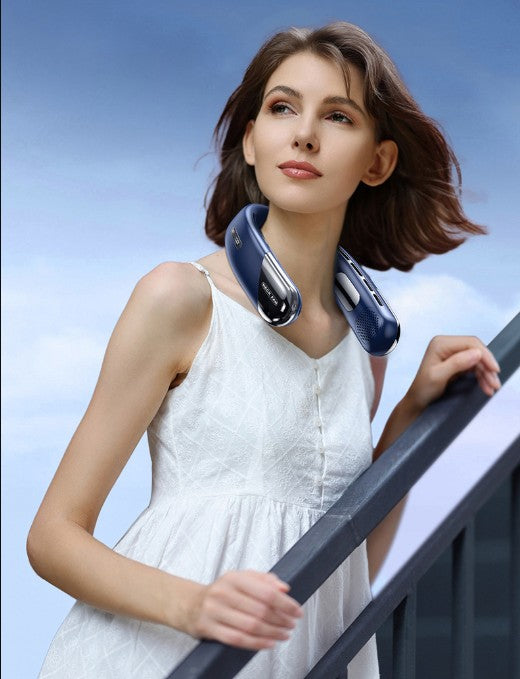 NeckBreeze Pro — 10000mAh Portable Neck Fan