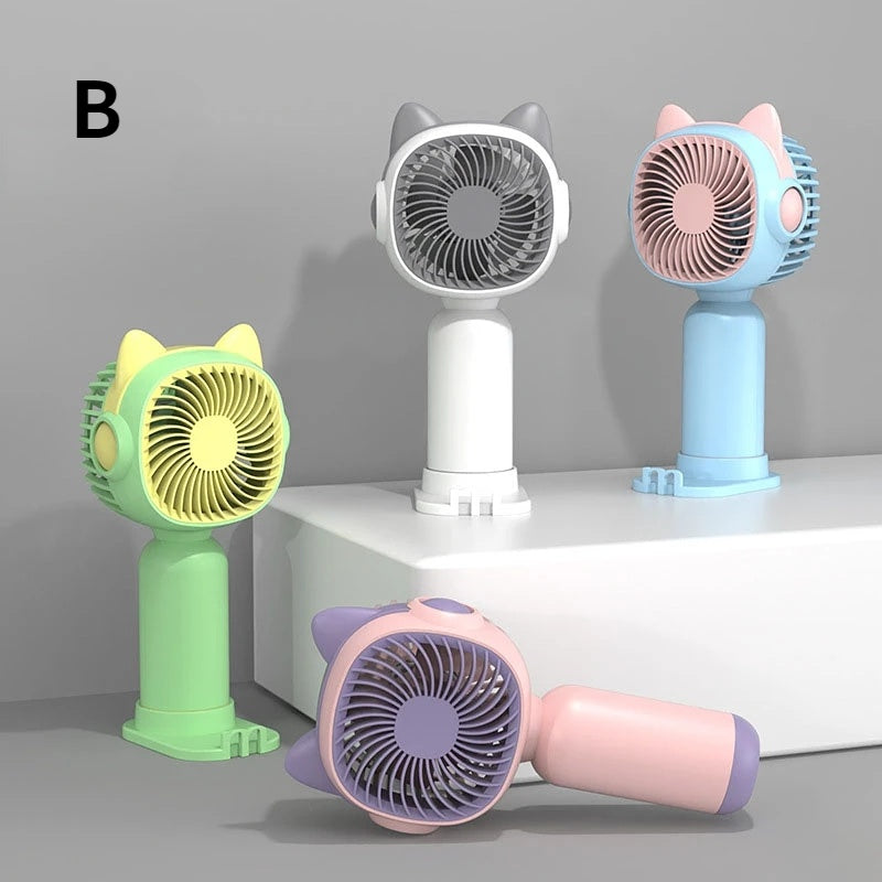 KawaiiBreeze — Mini Kawaii Handheld Fan