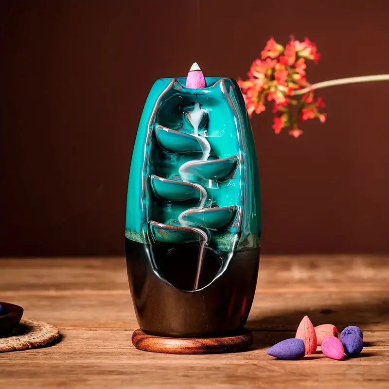 NovaIncense — Ceramic Backflow Incense Holder
