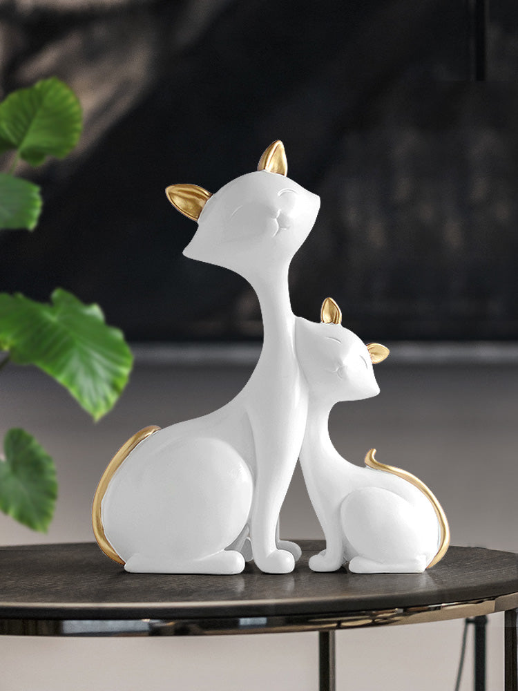 LuckyCat Nova — Nordic Minimalist Lucky Cat Figurine