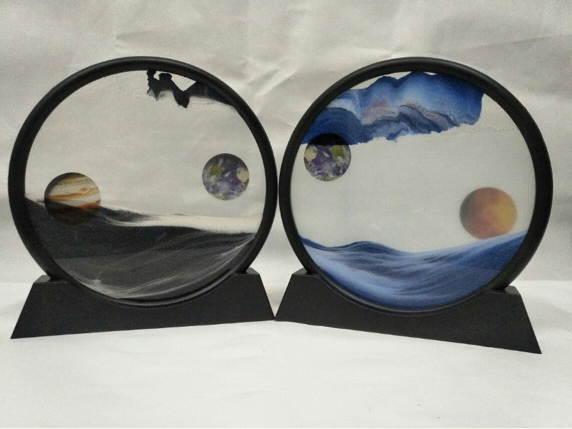 NovaSand — Liquid Sand Art Planet Painting