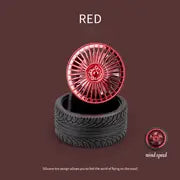 Portable USB Charging Tire Fan for Office and Travel