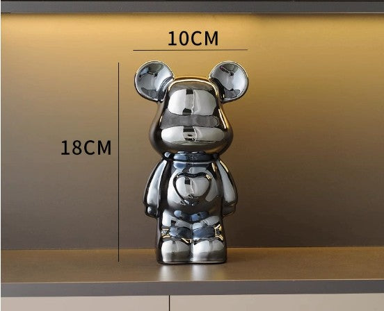NovaBear Ceramic — Violent Bear Ceramic Figurine