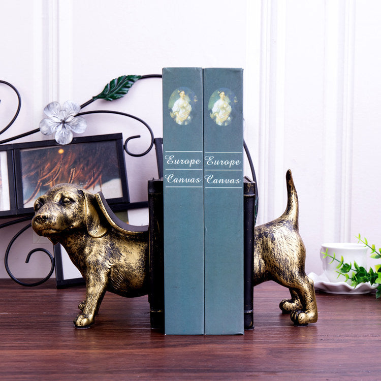 NovaDachs — Vintage Dachshund Resin Bookend