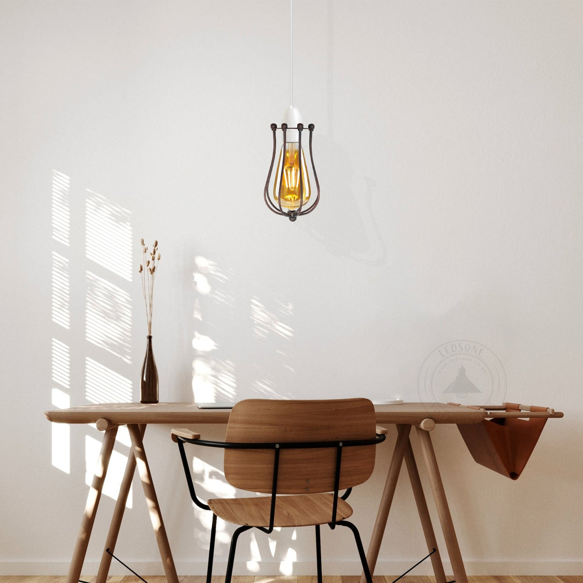 Metal Balloon Cage Shade Wall Easy Fit Hanging light ~2444-2