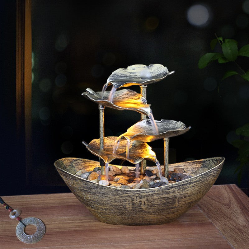 NovaLotus — LED Lotus Fountain Night Light