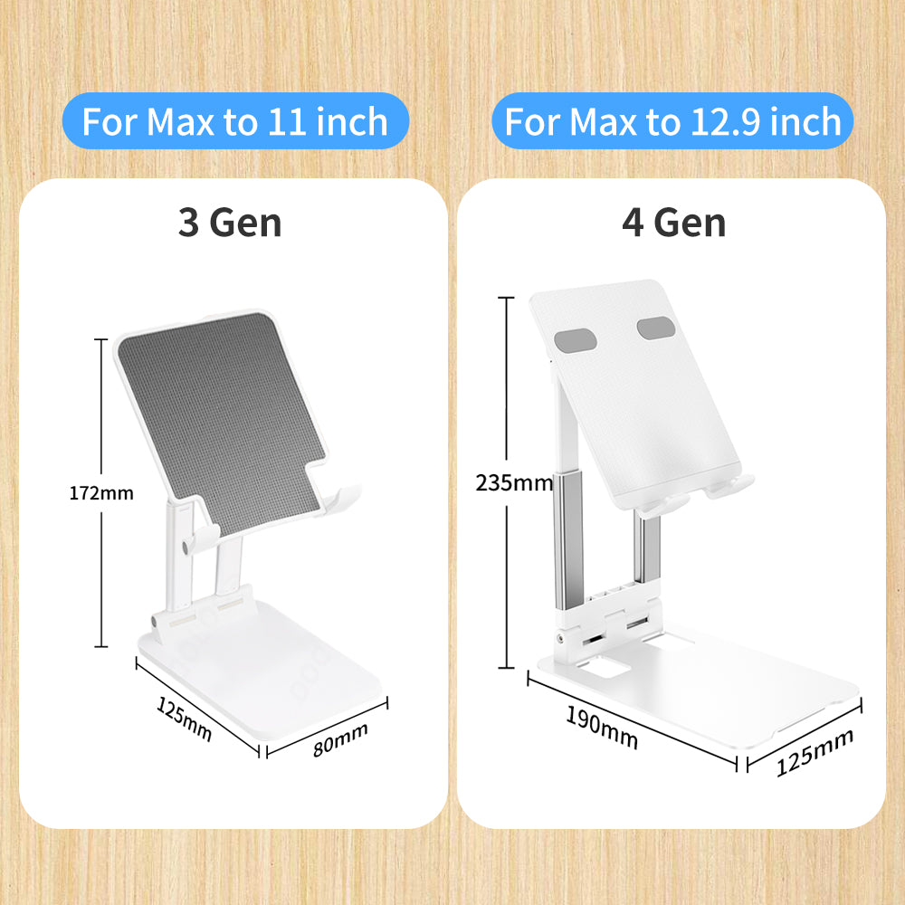 Tablet Stand for iPad Pro, Huawei, Samsung, Xiaomi