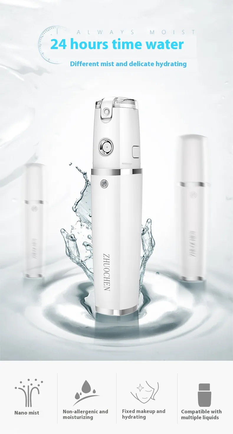 HydroMist — Rechargeable Hydrating Face Mist Sprayer