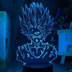 PixelGlow — Goku 3D Illusion Night Light