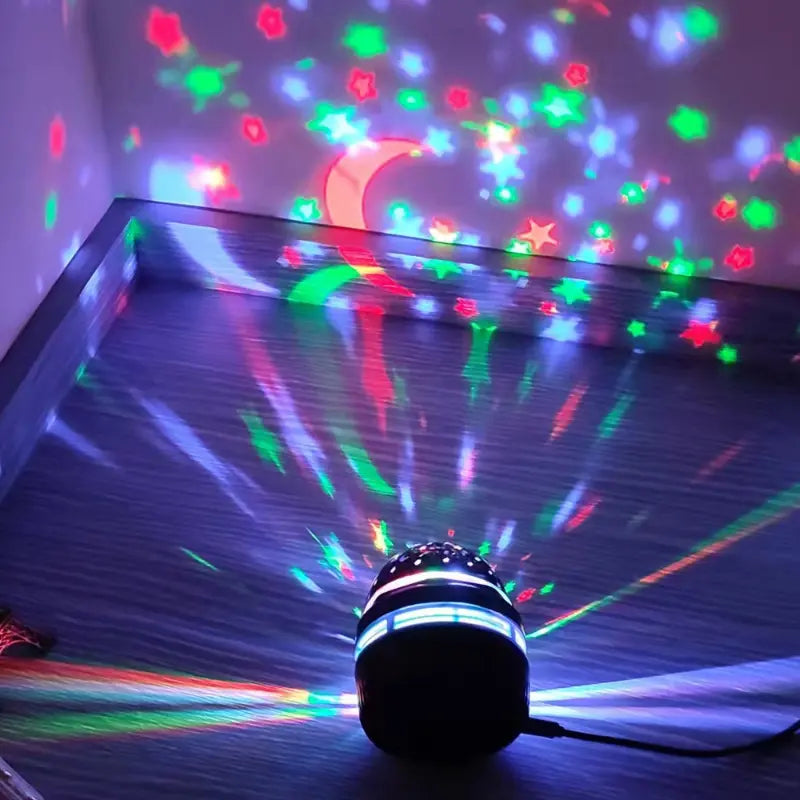 PulseProjector — RGB Starry Sky Party Projector
