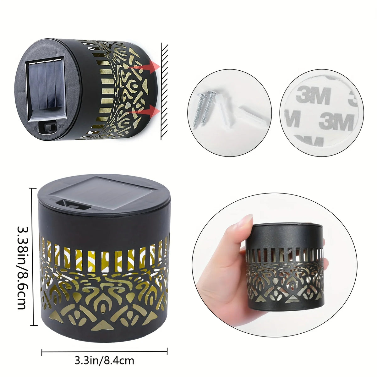 AuraSolar — Wall Light
