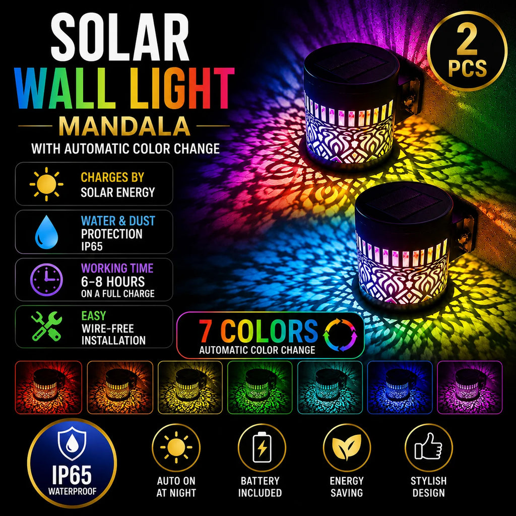 AuraSolar — Wall Light
