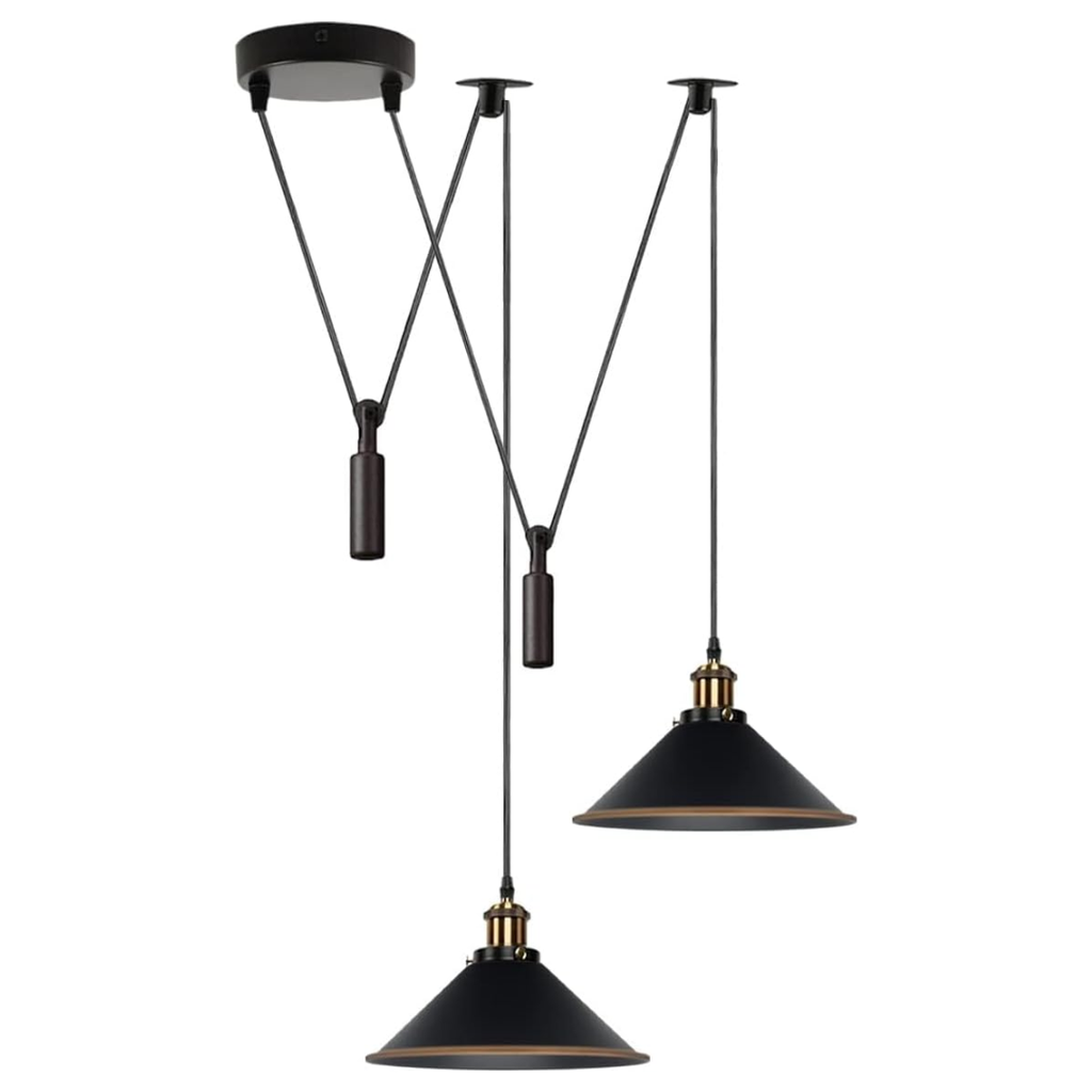 2 Light Spider Pendant Hanging Lamp ~6507