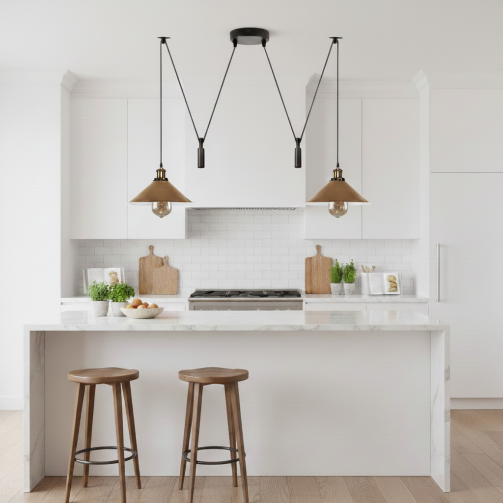 2 Light Spider Pendant Hanging Lamp ~6507