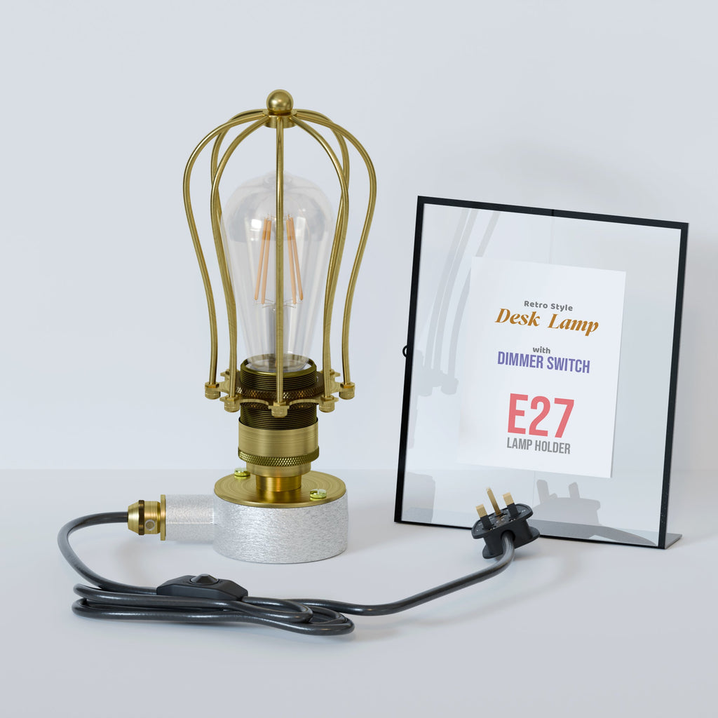 Conduit Pipe Table Lamp Kit with Dimmer Switch Steampunk Light -5651-0
