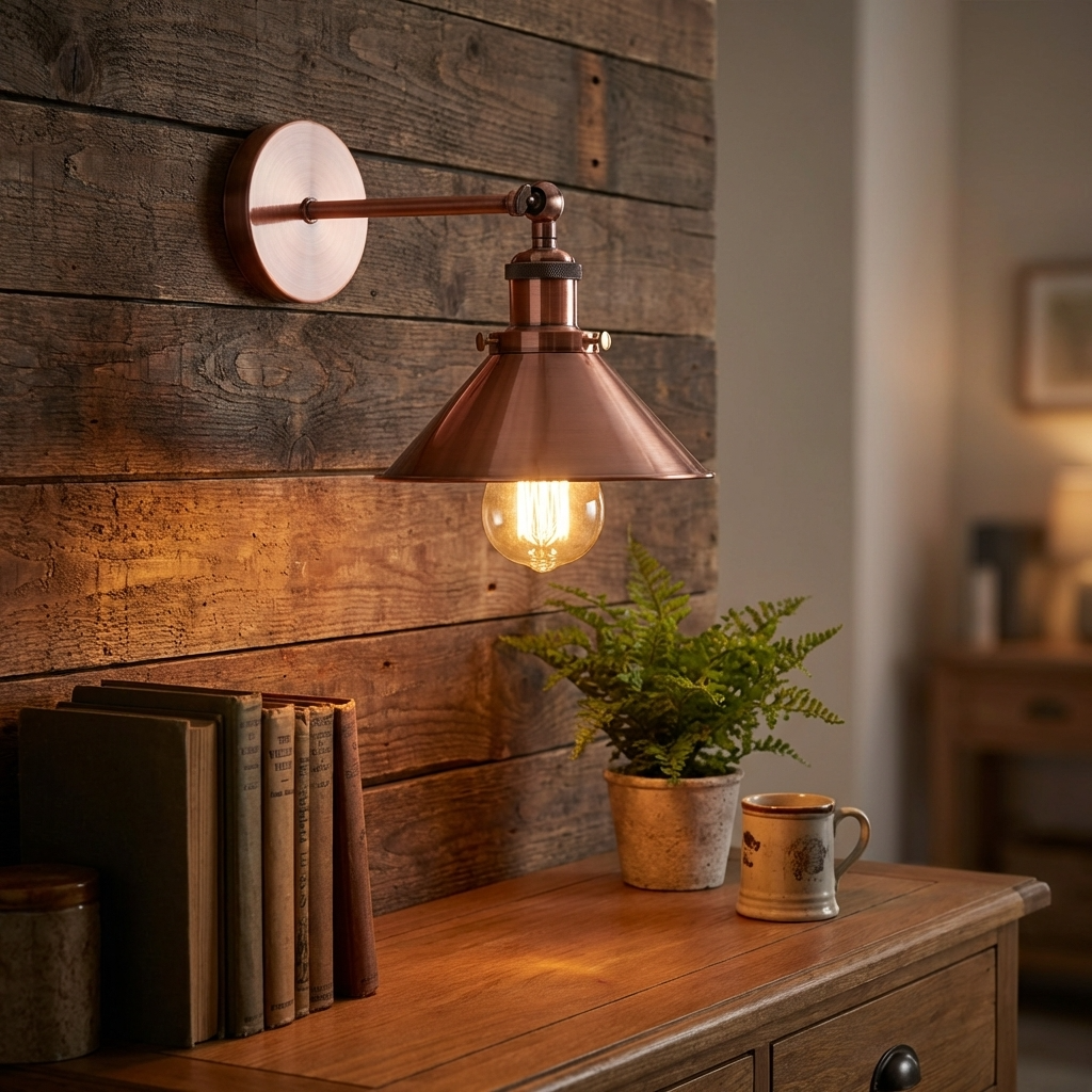 Industrial Wall Lights Fittings Adjustable Wall Lamps for Rooms ~2552-0