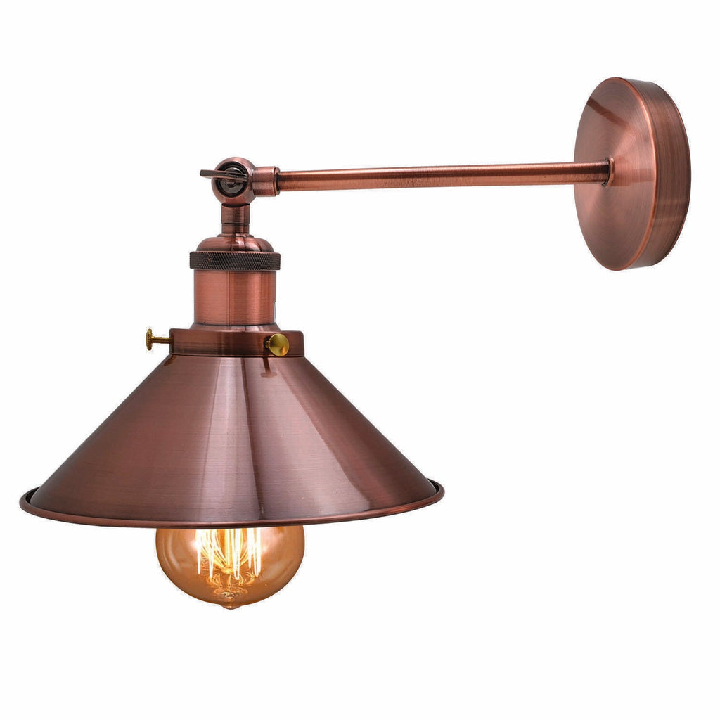 Industrial Wall Lights Fittings Adjustable Wall Lamps for Rooms ~2552-3