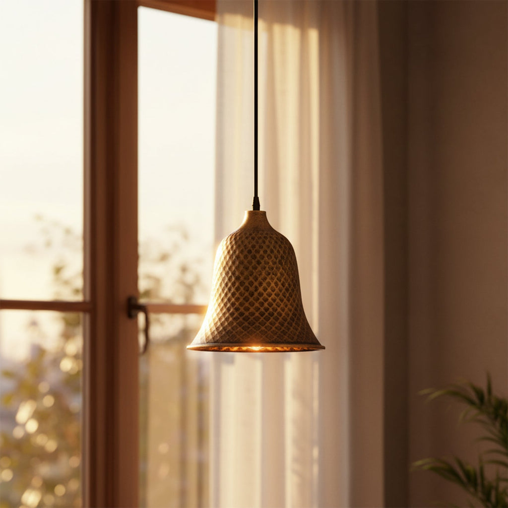 Bell Mini Pendant Light Metal Copper E27 ~6633-0