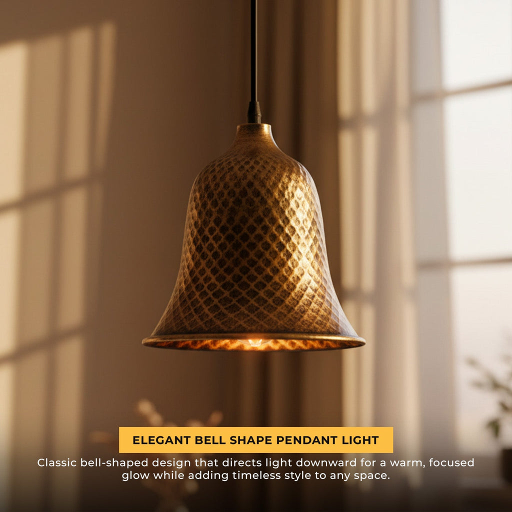 Bell Mini Pendant Light Metal Copper E27 ~6633-4