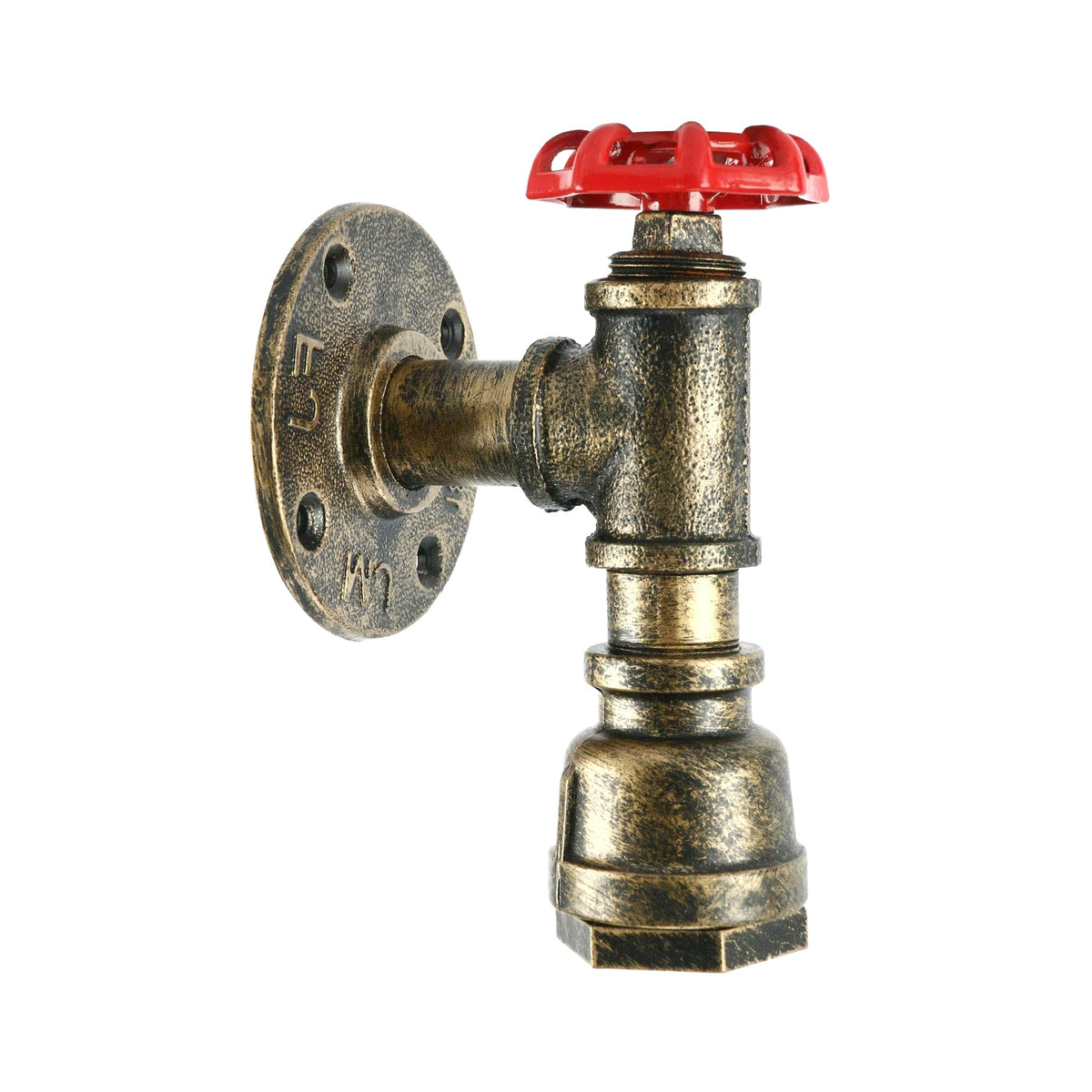 Vintage Industrial Steampunk Water Pipe Wall Light E27~2168-8