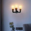 Steampunk Industrial Pipe Wall Light 3-Way E27~2891-0