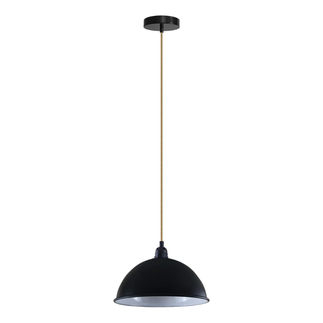 Shaded Hanging Light Hemp Rope Wire 1m ~6516-8