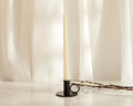 Mayfair Black Iron Candle Holder – Matte Metal Single Candlestick-0