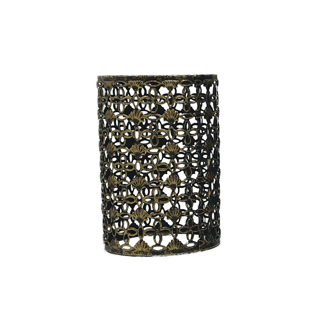 4 Type Shade Set Brushed Brass Lampshade Metal Cage Lamp Shade~1020-2