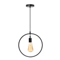 Kitchen Lights Black Metal over table~3181-1