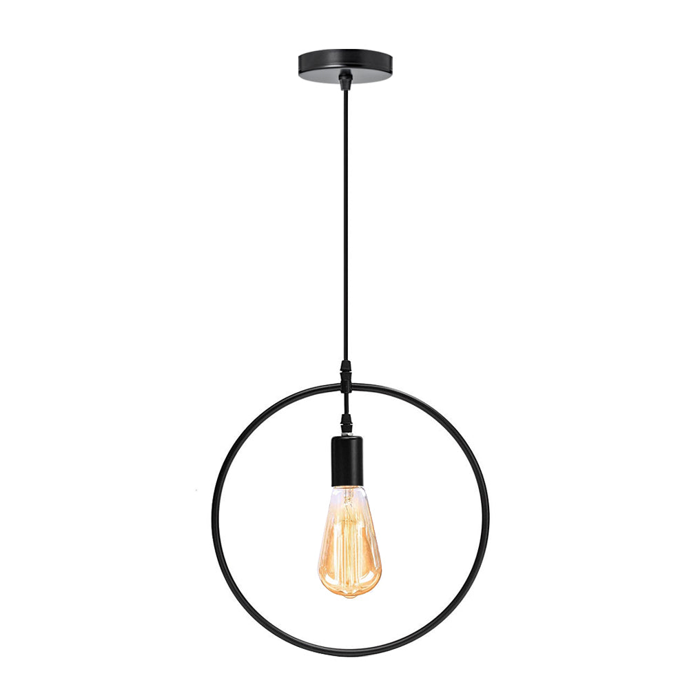 Kitchen Lights Black Metal over table~3181-1
