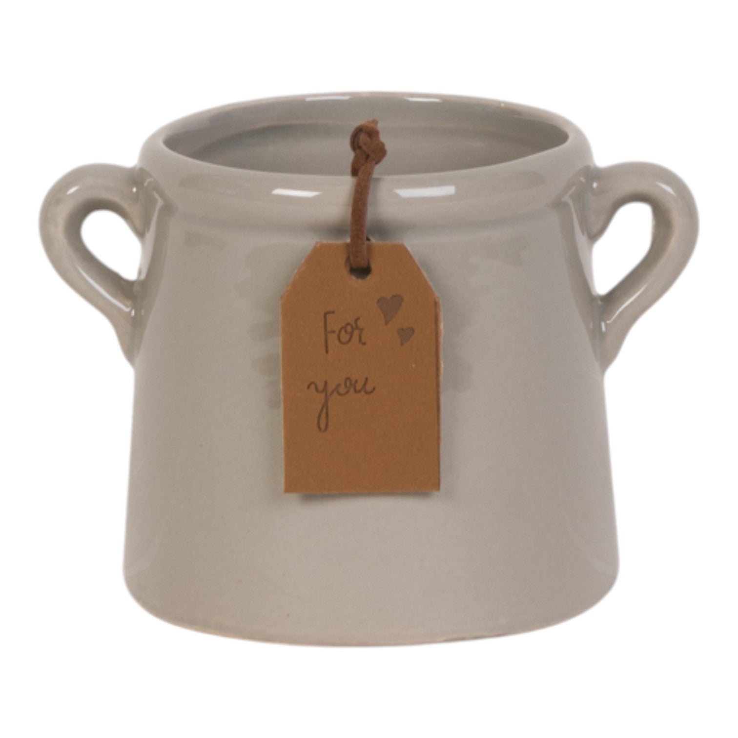 Grey Pot 8cm-0