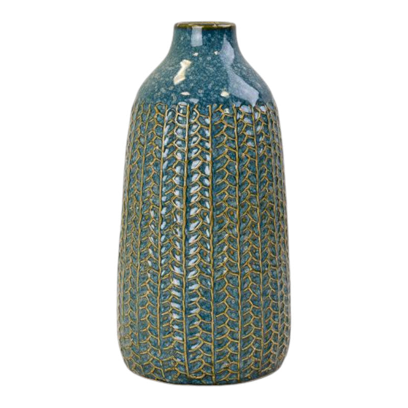 Blue Ceramic Vase-0