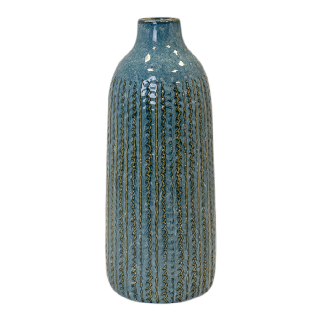 Blue Ceramic Vase-0