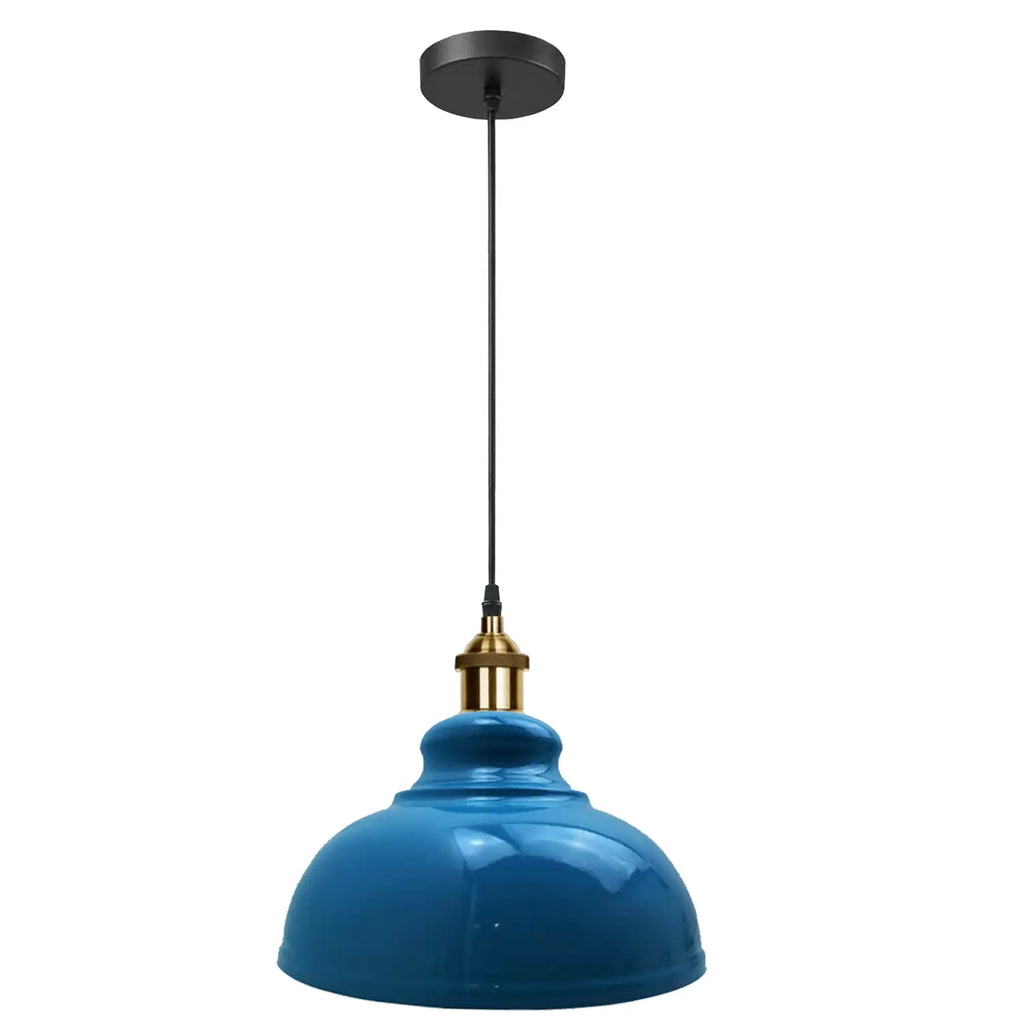 Industrial Dome Pendant Light - E27 Base ~5298-5
