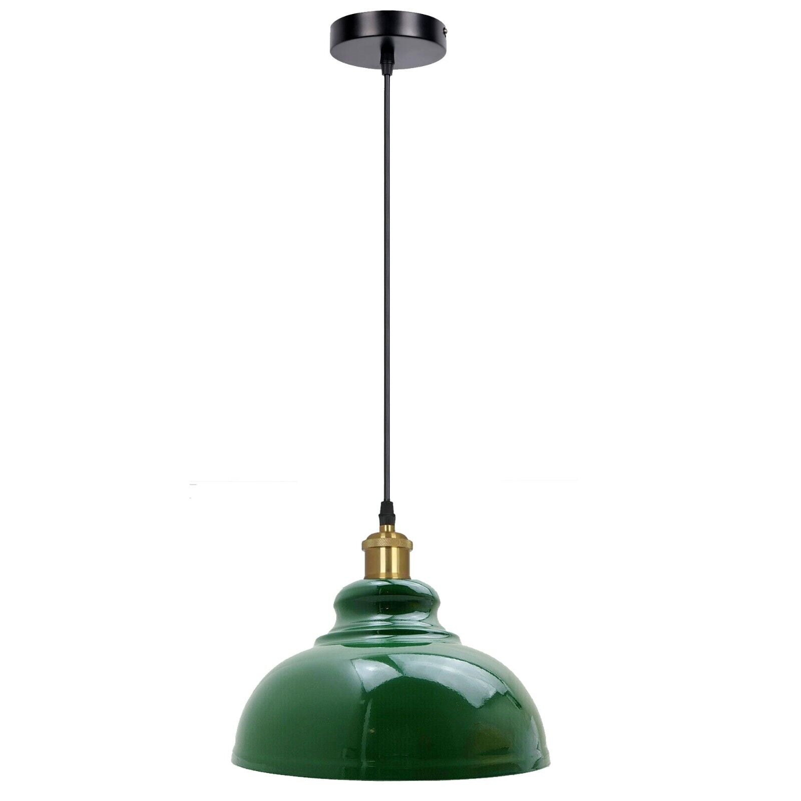 Industrial Dome Pendant Light - E27 Base ~5298-8