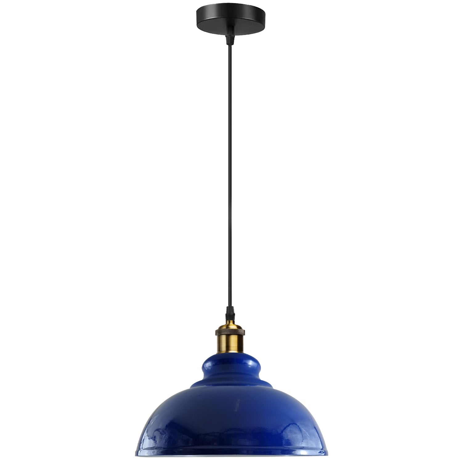 Industrial Dome Pendant Light - E27 Base ~5298-11