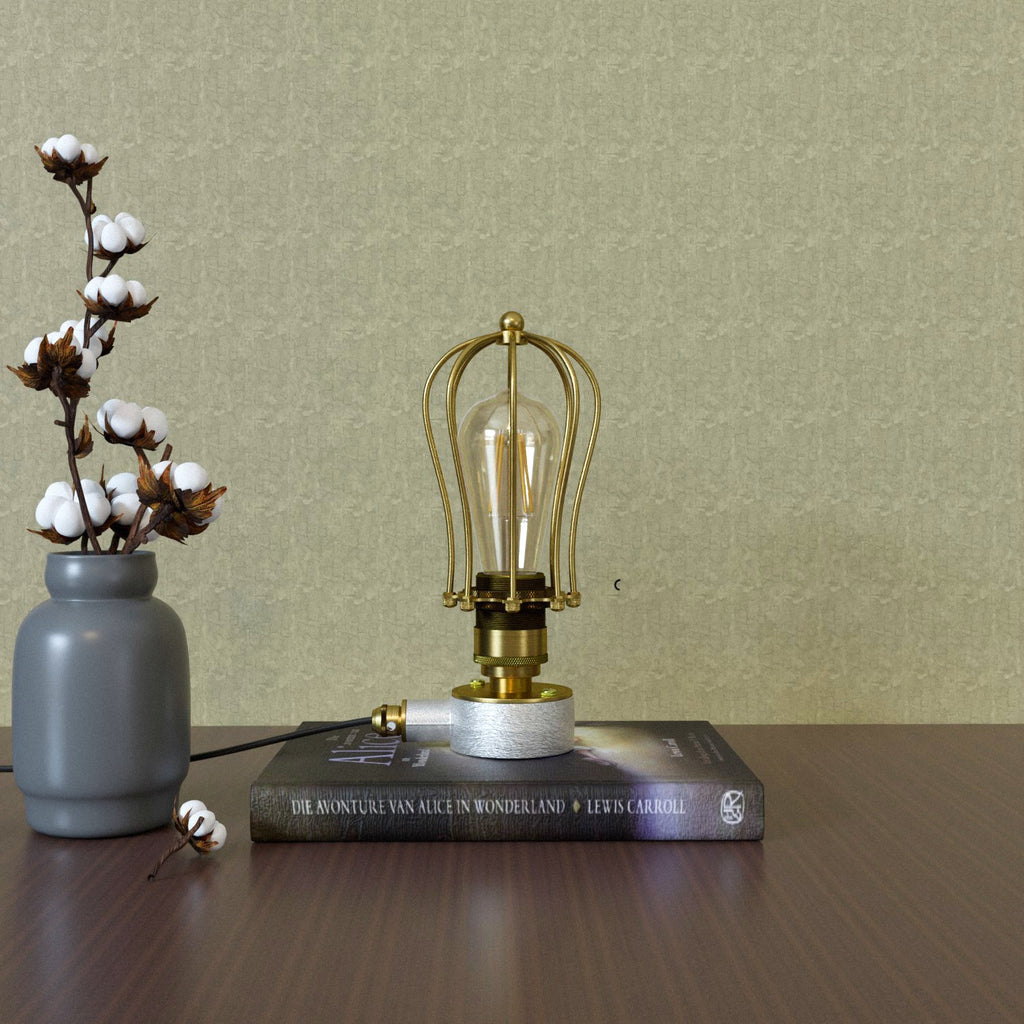 Conduit Pipe Table Lamp Kit with Dimmer Switch Steampunk Light -5651-4