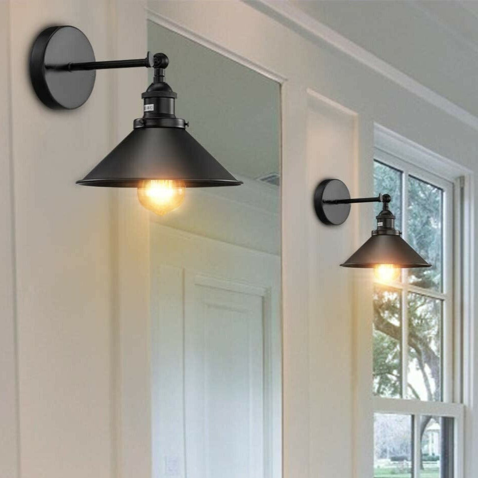 Black Dining Room Wall light &Wall Sconce | 2 Pack ~3563-1