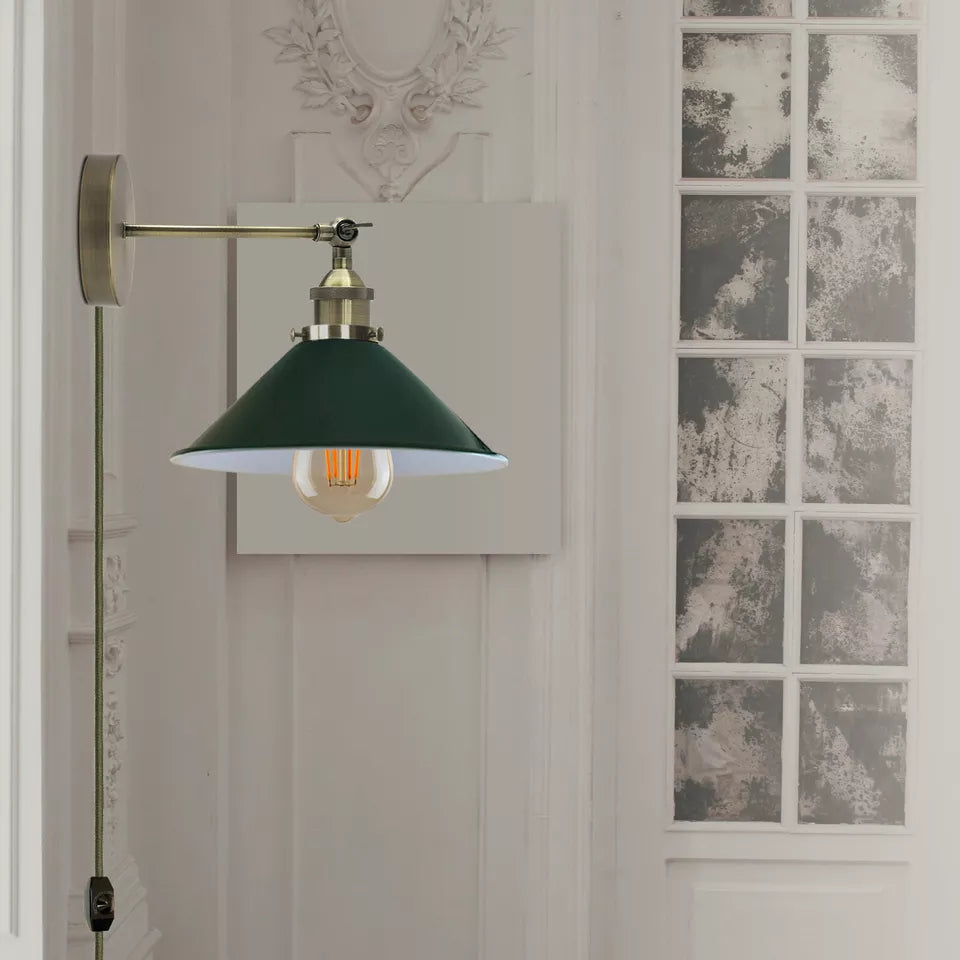 Plug In Wall Fitting 4M Table Bedside Lamps ~5802-0