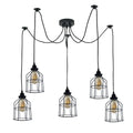 Multiple Ceiling Light Fixture 2M Spider Pendant Light ~6329-0