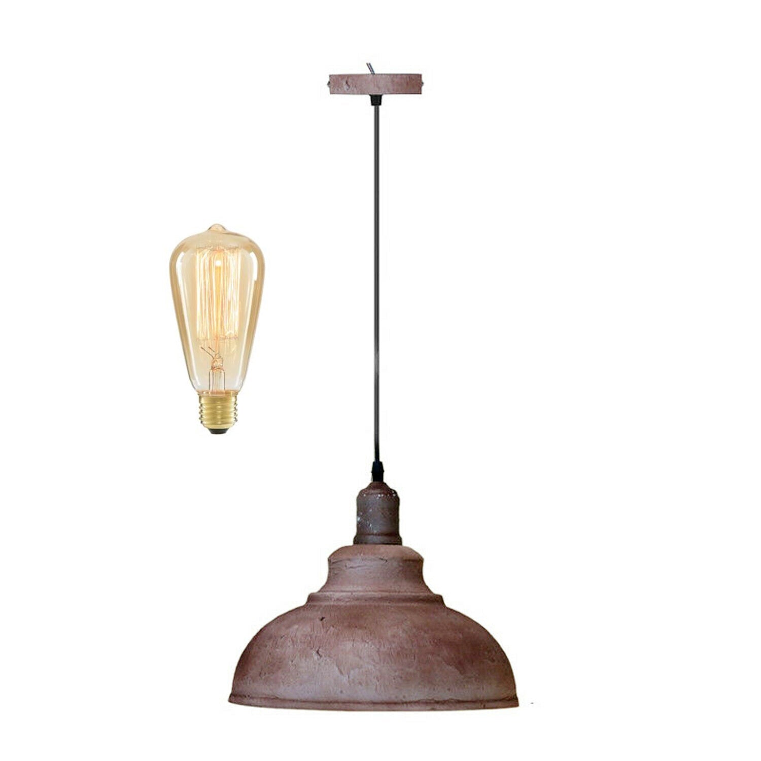 Modern Vintage Industrial Retro Cama Loft Metal Ceiling Lamp Shade Pendant Light~2119