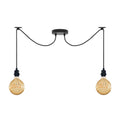 Spiral 2 Light Pendant lamp Fitting ~6432-5