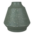 Earthy Sage Bamboo Terazzo Skandi Vase 18cm-0