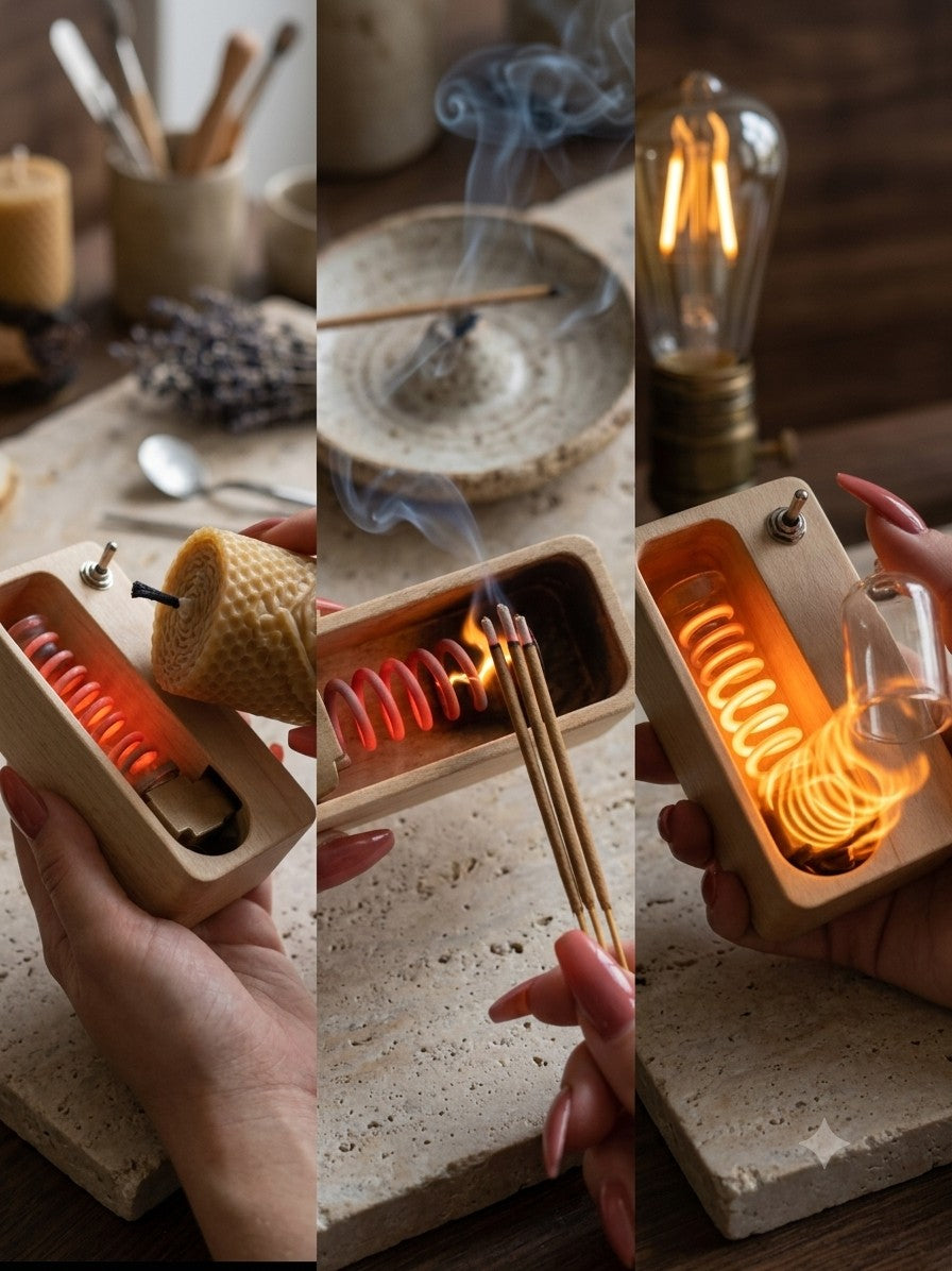 MagnetoGlow — Magnetic Mechanical LED Night Light