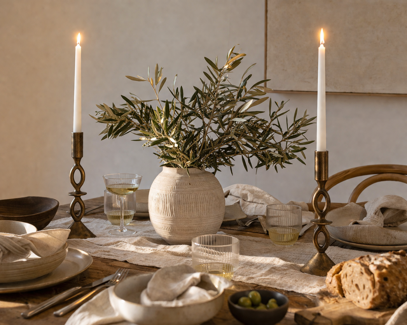 Cessna Gold Candle Holder Irregular Shape-4