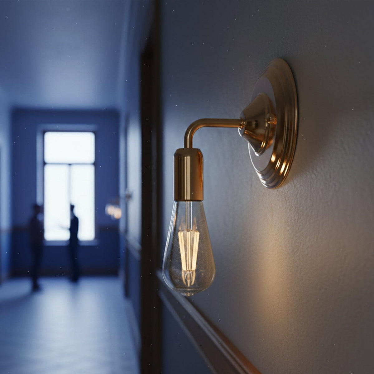 Industrial Wall Light Vintage Metal E27 Wall Sconce for Living Room, Kitchen ~3792-4