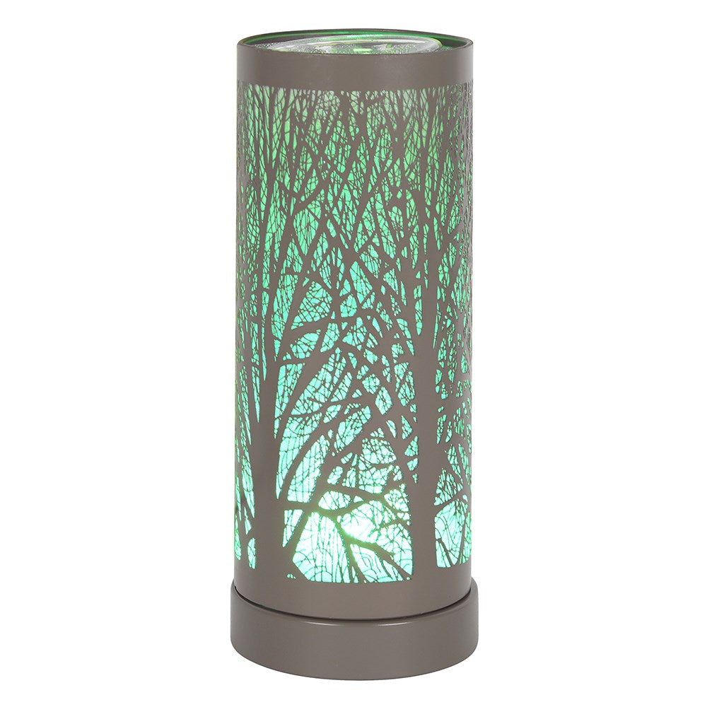 Grey Tree LED Aromatherapy Oil Burner Wax Melt Warmer-1