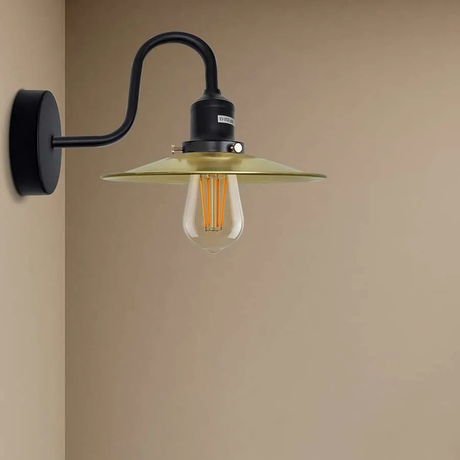 Industrial Swan Neck Wall Light  E27  ~ 5163-2