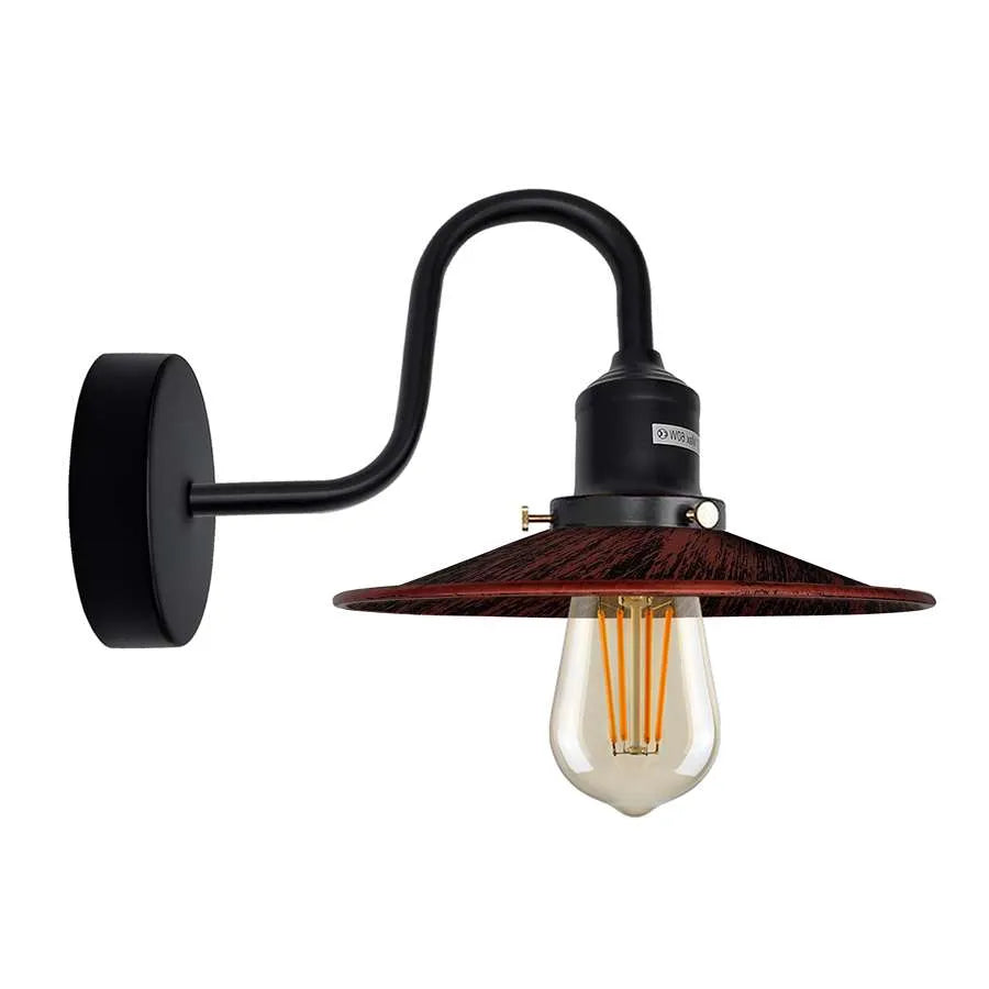 Industrial Swan Neck Wall Light  E27  ~ 5163-12