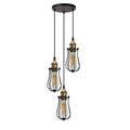 Stylish Light Bulb Cages & Cluster Ceiling Lights ~ 5168-3